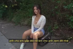 Bồ nhỏ đáng yêu tò mò chuyện người lớn nên gạ tình anh trai